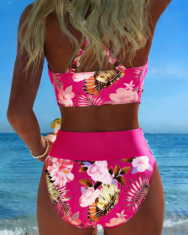 Solviera | Sunset Bloom Bikini Set