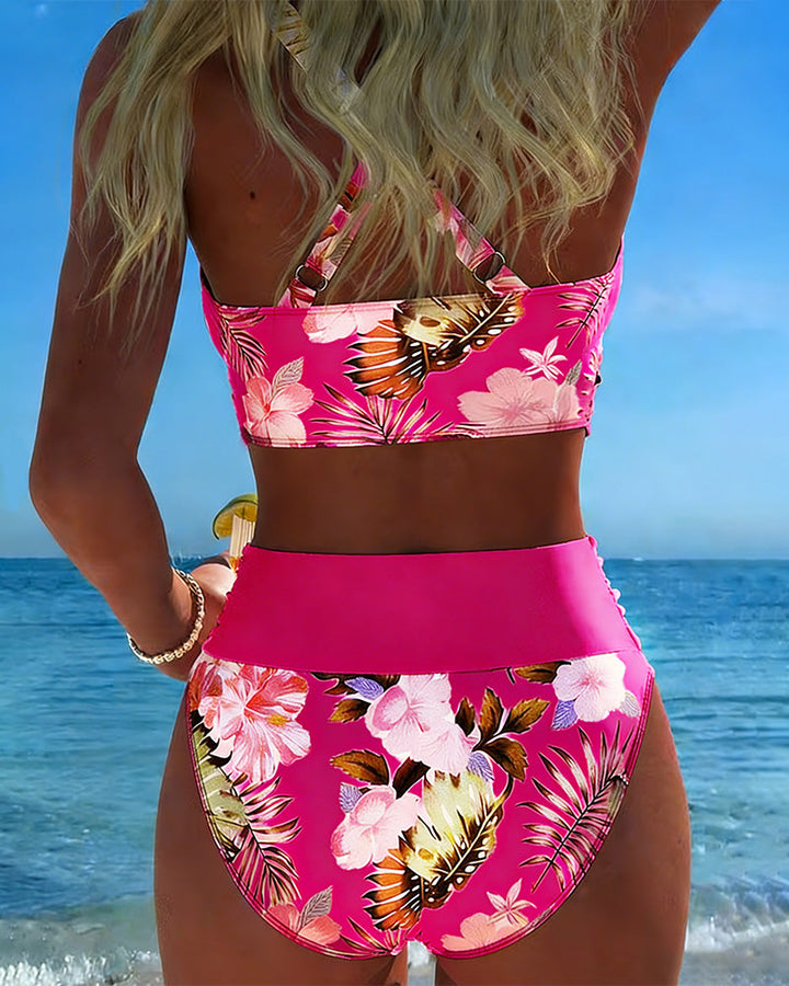 Solviera | Sunset Bloom Bikini Set