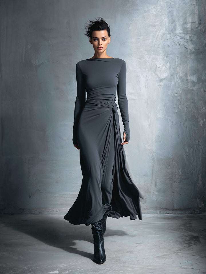 Renee | Wrap Maxi Dress