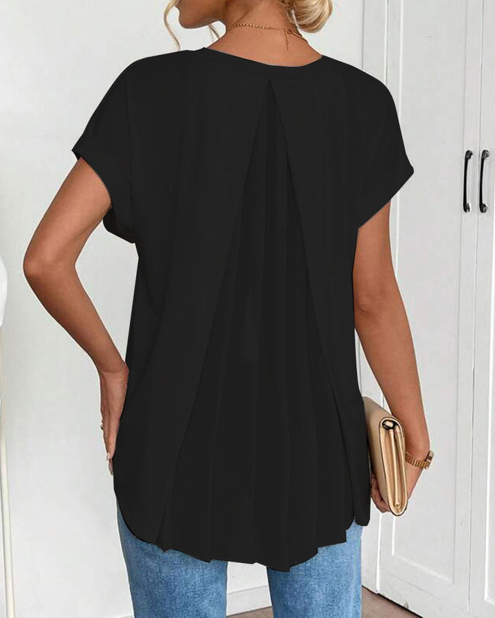 Elowen | Grace Flow Pleated Tee