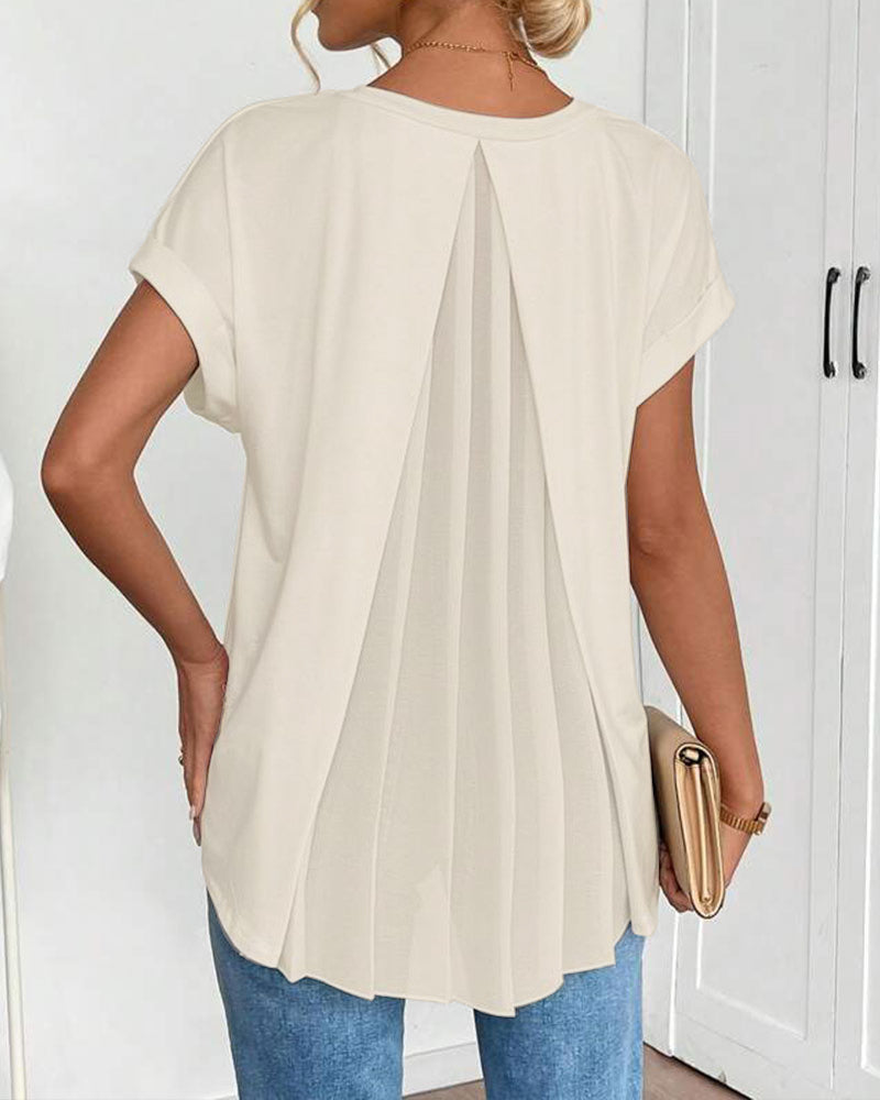 Elowen | Grace Flow Pleated Tee