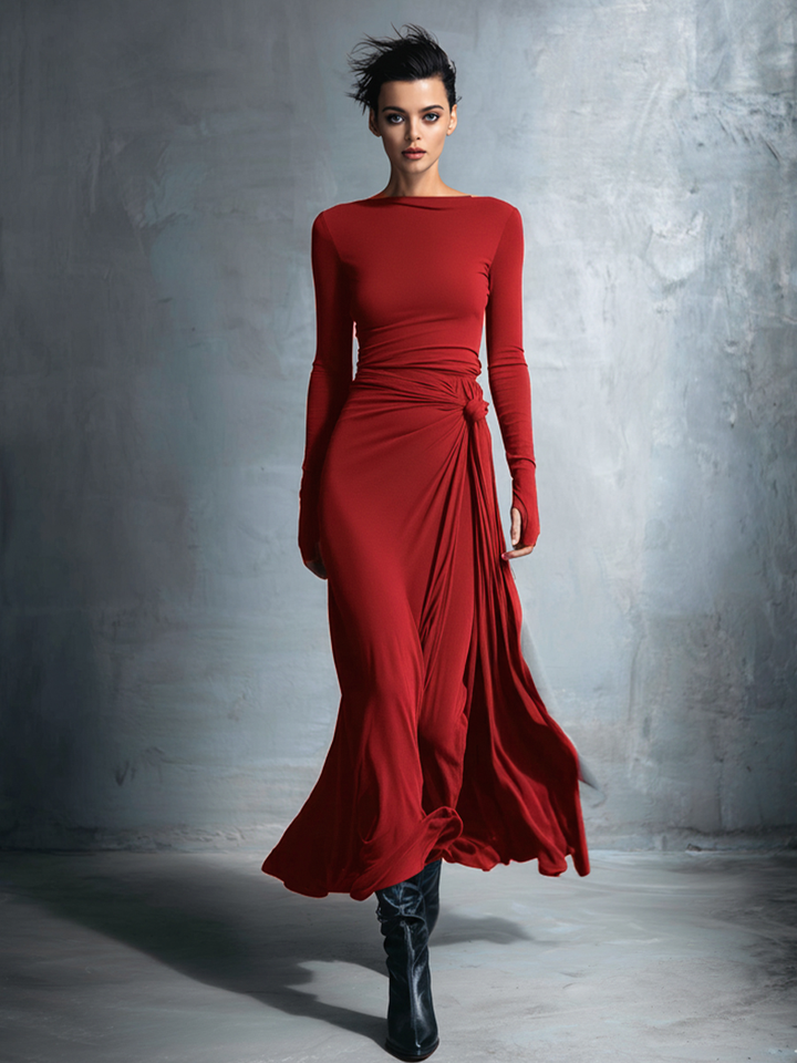 Renee | Wrap Maxi Dress