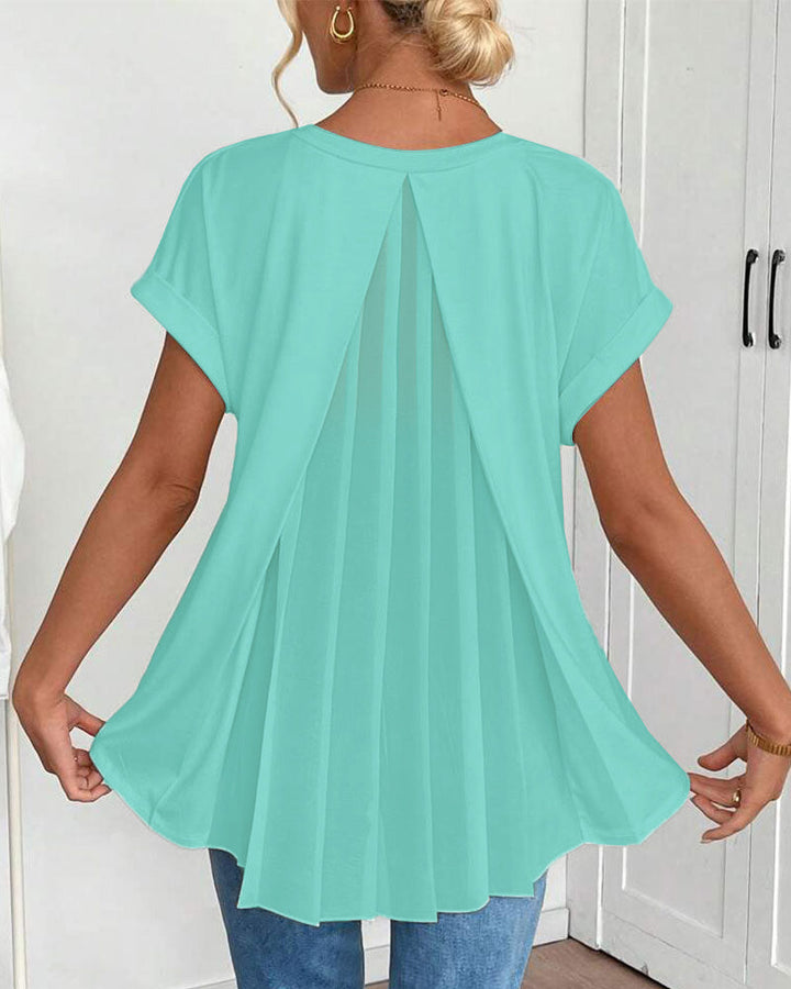 Elowen | Grace Flow Pleated Tee
