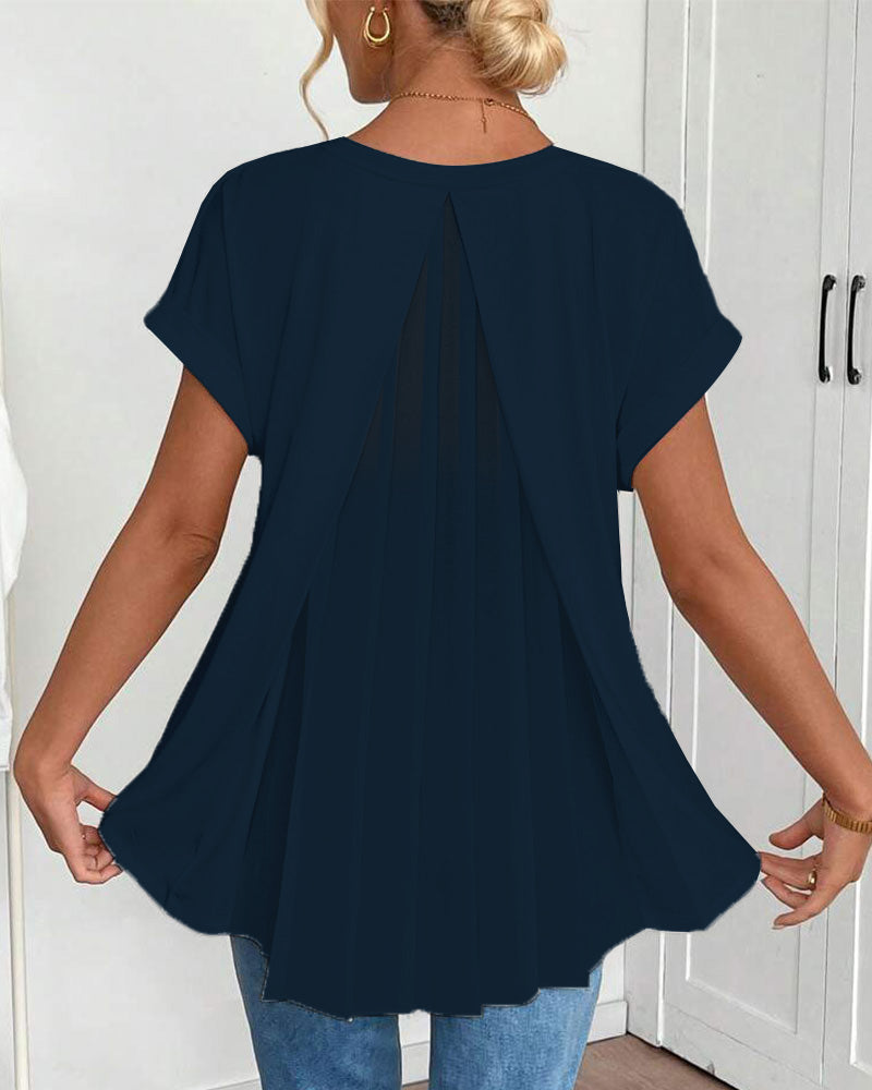 Elowen | Grace Flow Pleated Tee