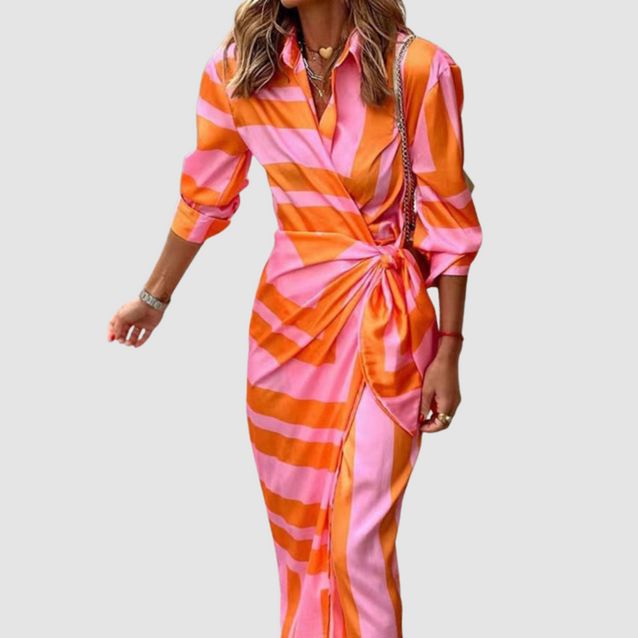 Krissa | Wrap Midi Dress