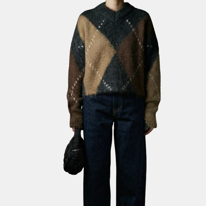 Elara | SWEATER ARGYLE