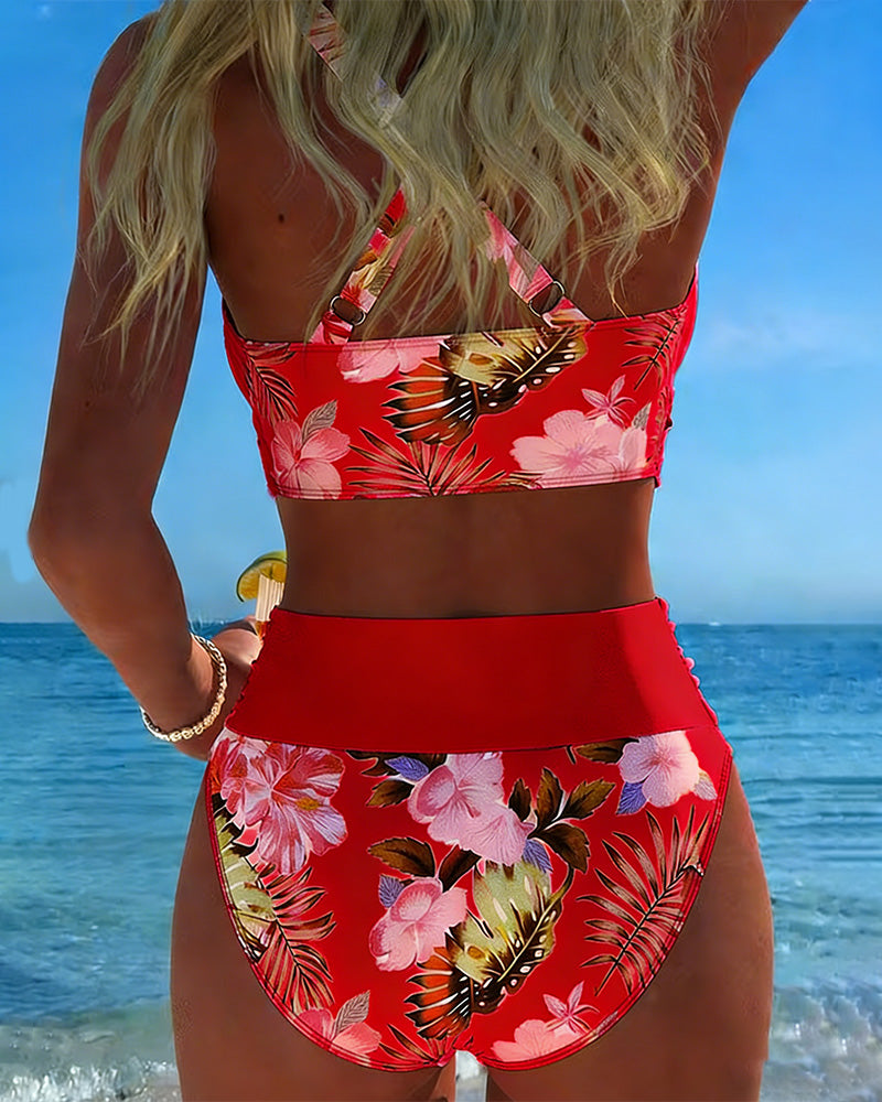 Solviera | Sunset Bloom Bikini Set