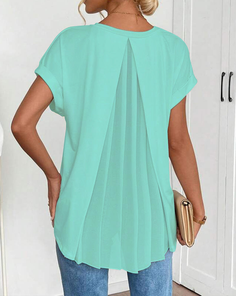 Elowen | Grace Flow Pleated Tee