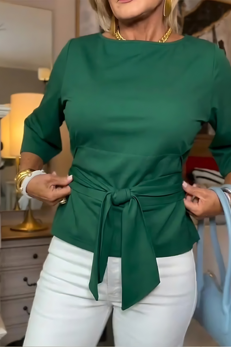 Lila | Luxe Wrap Top