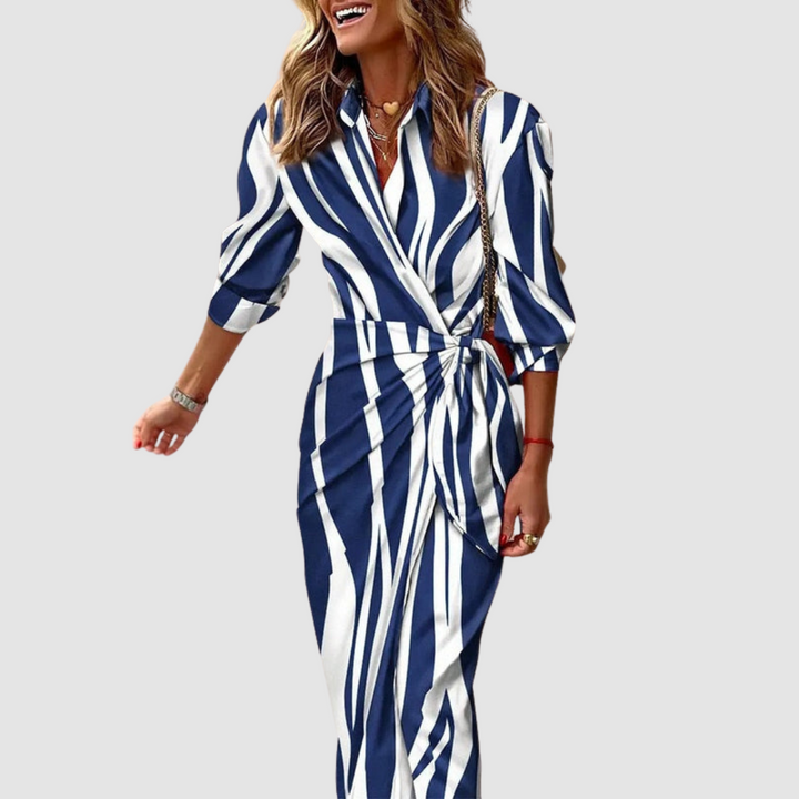 Krissa | Wrap Midi Dress