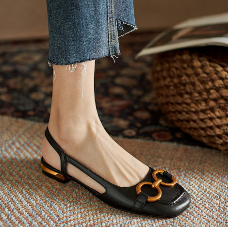 Ella | Elegant Slingback Flats