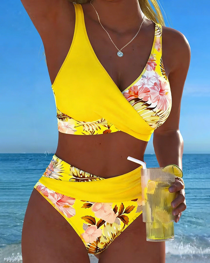 Solviera | Sunset Bloom Bikini Set
