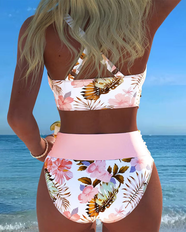 Solviera | Sunset Bloom Bikini Set