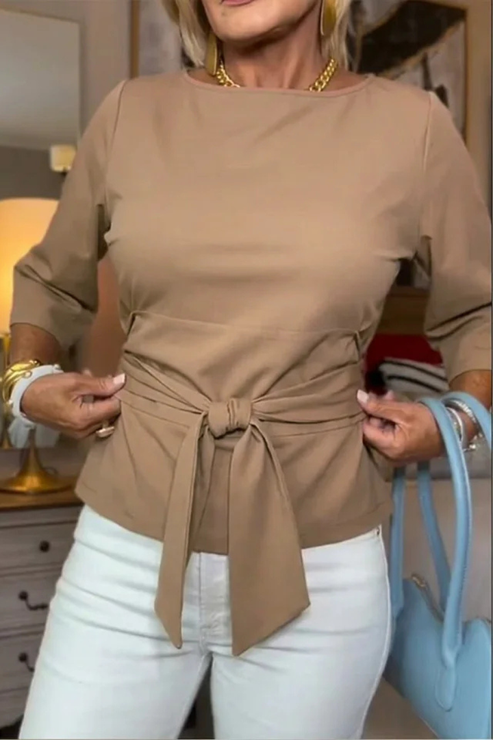 Lila | Luxe Wrap Top