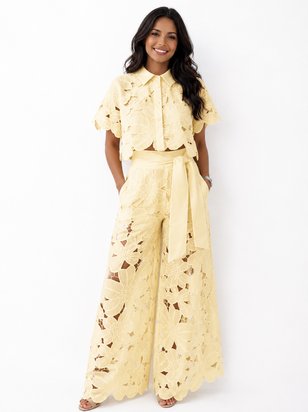 Lydia | Lace Co-Ord Set