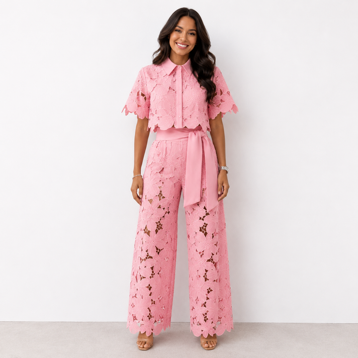 Lydia | Lace Co-Ord Set