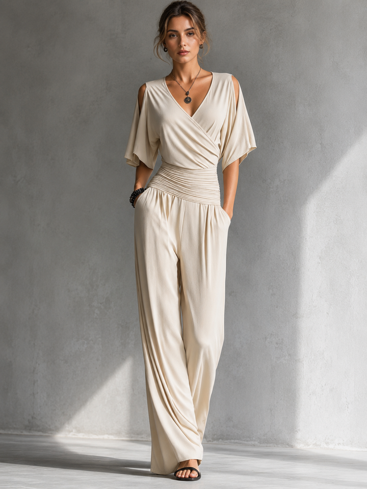 Ava | Elegant Wide-Leg Jumpsuit