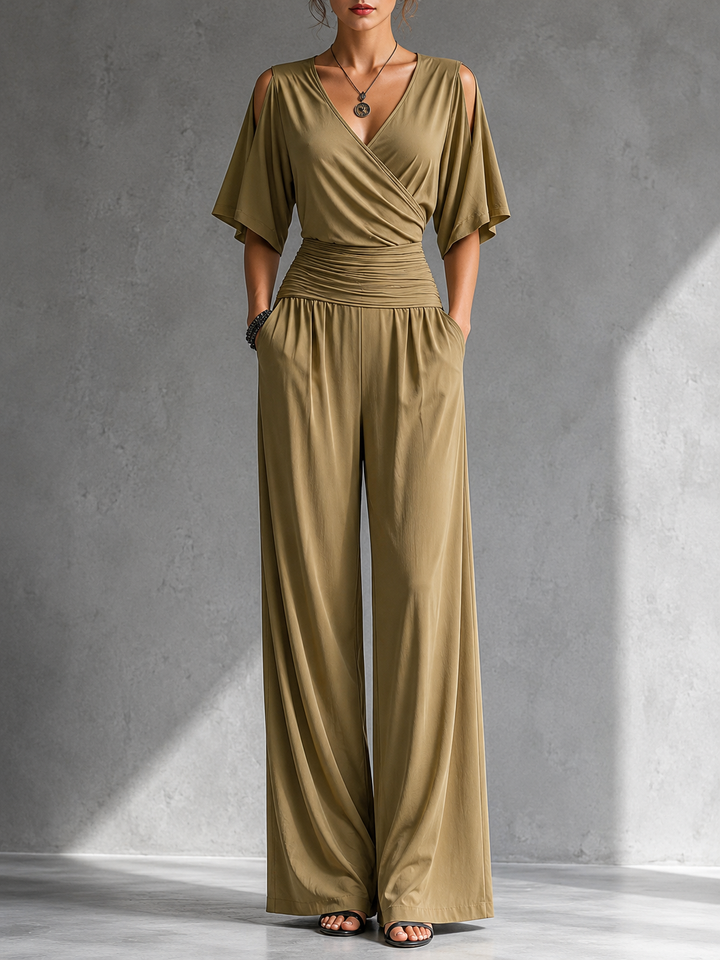 Ava | Elegant Wide-Leg Jumpsuit