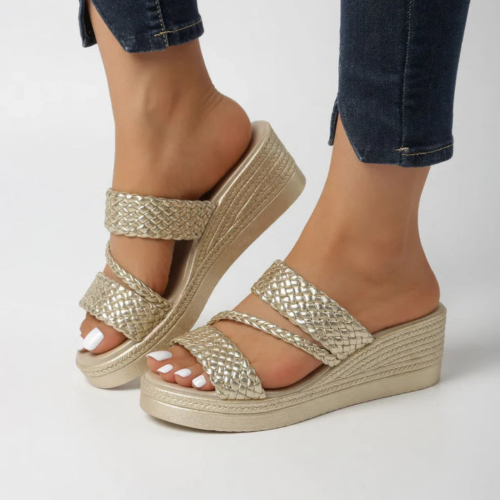 Strida | Woven Chic Wedge