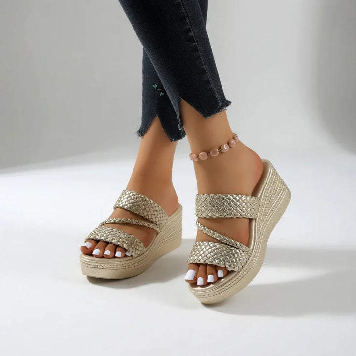 Strida | Woven Chic Wedge