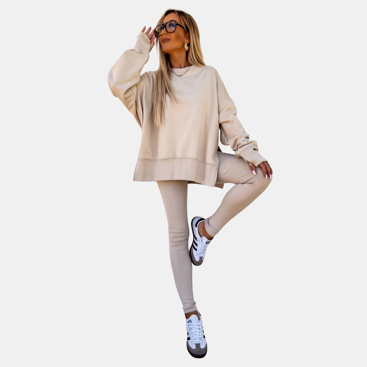 Bridgerton | Casual Long Sleeve Sweatshirt and Pants Set