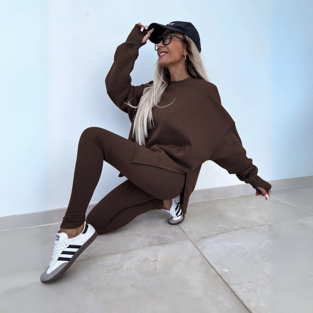 Bridgerton | Casual Long Sleeve Sweatshirt and Pants Set