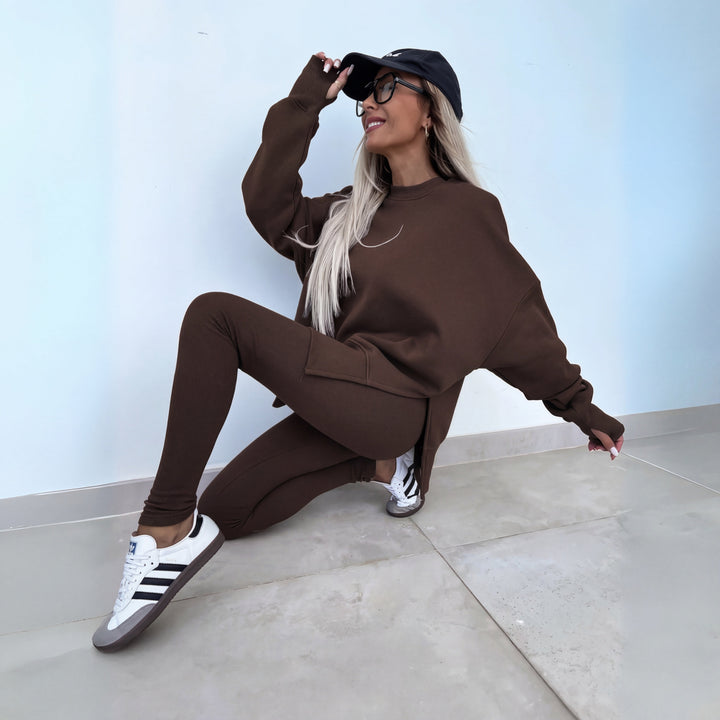 Bridgerton | Casual Long Sleeve Sweatshirt and Pants Set