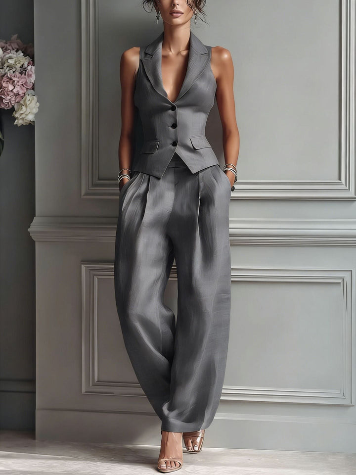 Sophia | Tailored Elegance Two-Piece Set