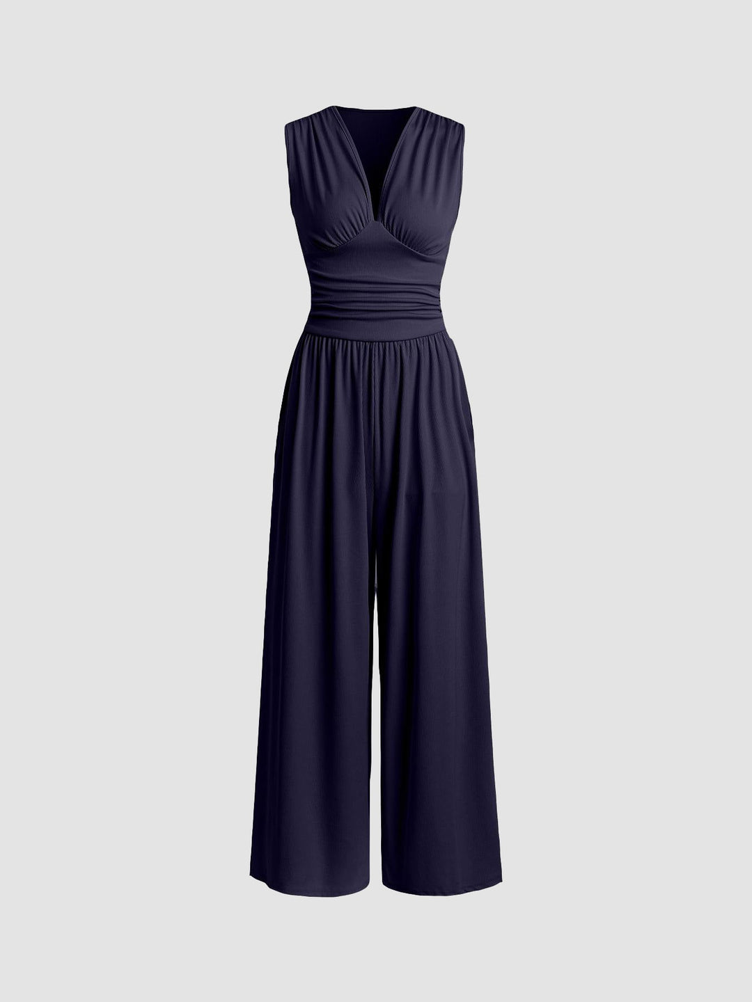 Bridgerton | Chic Sleeveless Wide-Leg Jumpsuit