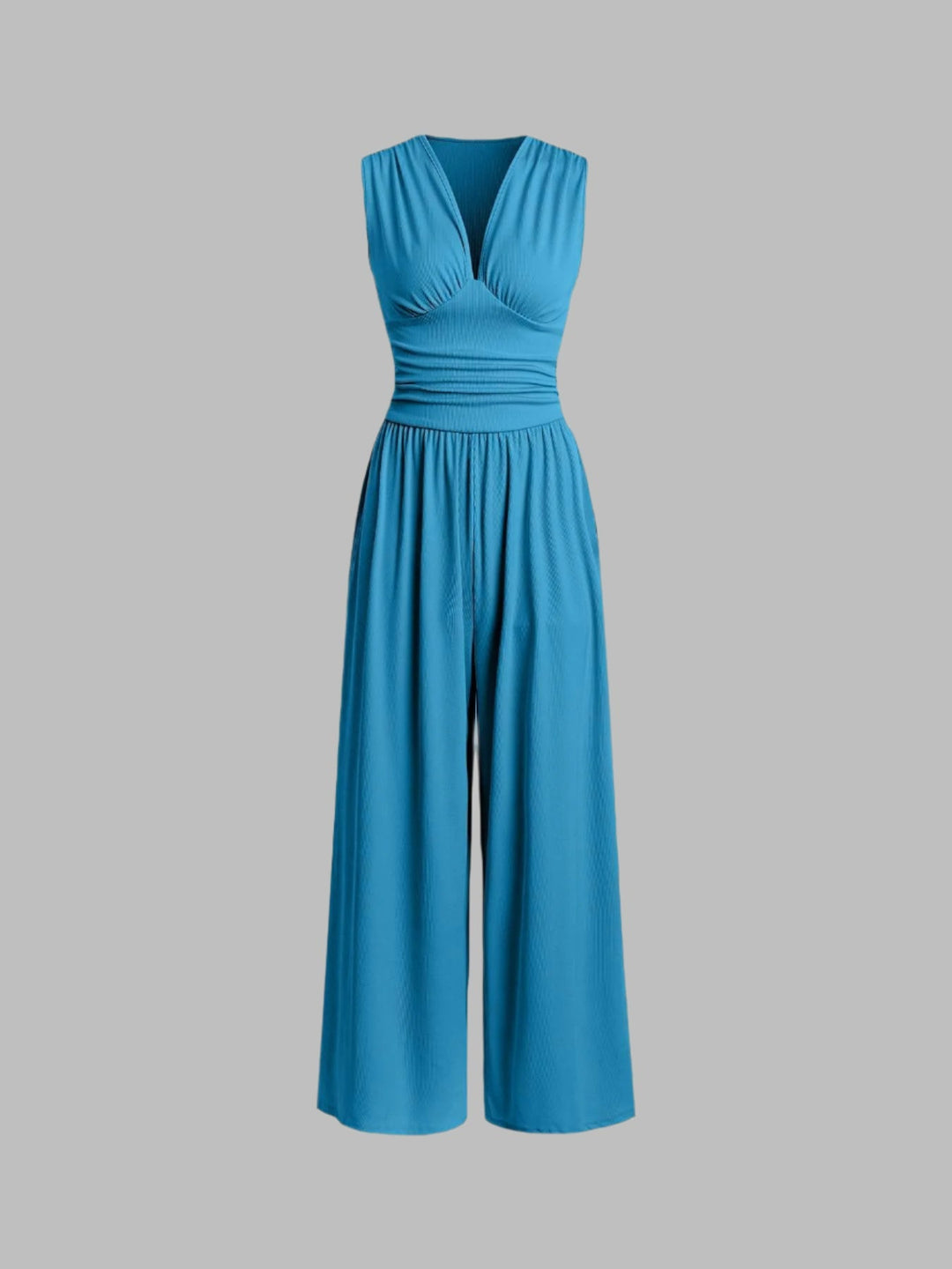 Bridgerton | Chic Sleeveless Wide-Leg Jumpsuit
