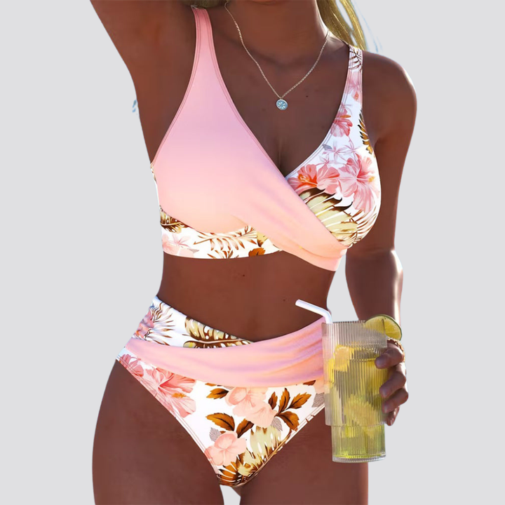 Solviera | Sunset Bloom Bikini Set
