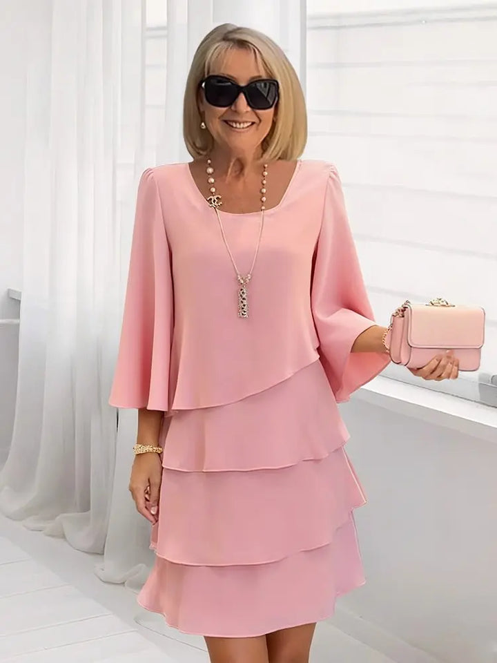 Rosavelle | Layered Elegance Dress