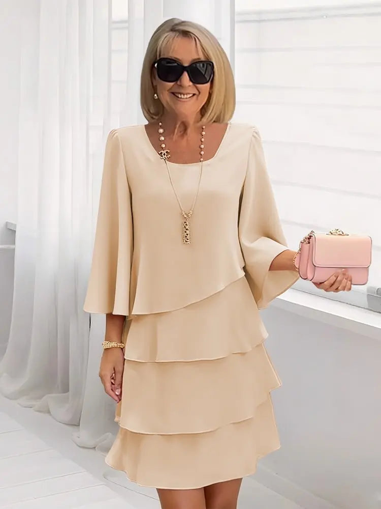 Rosavelle | Layered Elegance Dress