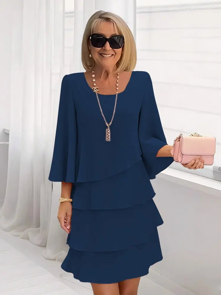 Rosavelle | Layered Elegance Dress