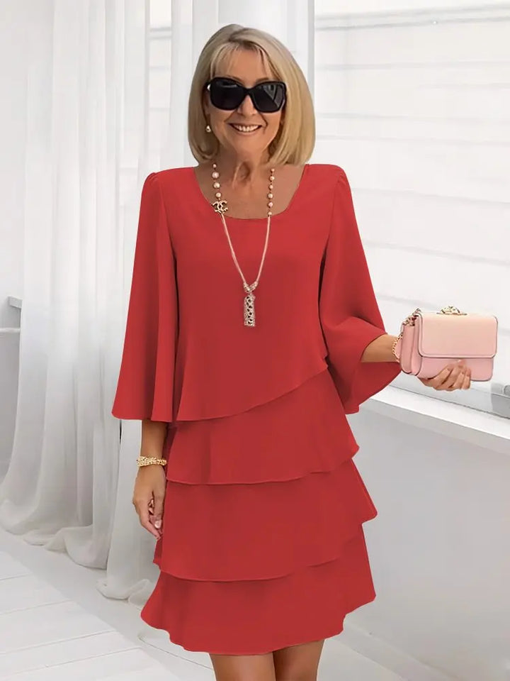 Rosavelle | Layered Elegance Dress
