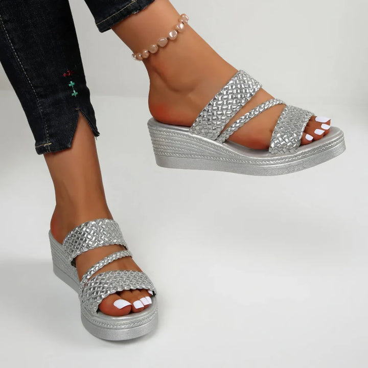 Strida | Woven Chic Wedge