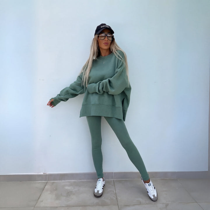 Bridgerton | Casual Long Sleeve Sweatshirt and Pants Set