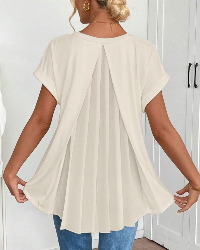 Elowen | Grace Flow Pleated Tee