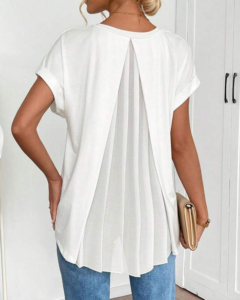 Elowen | Grace Flow Pleated Tee