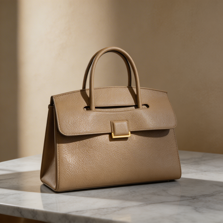 Natasha | HANDBAG TOP HANDLE PEBBLED