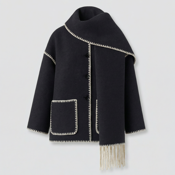 Seraphine | COAT SCARF DETAIL