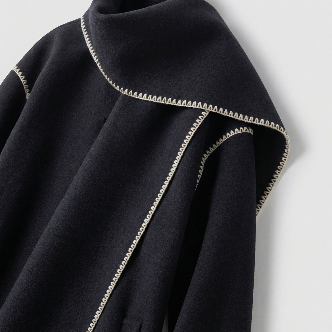 Seraphine | COAT SCARF DETAIL