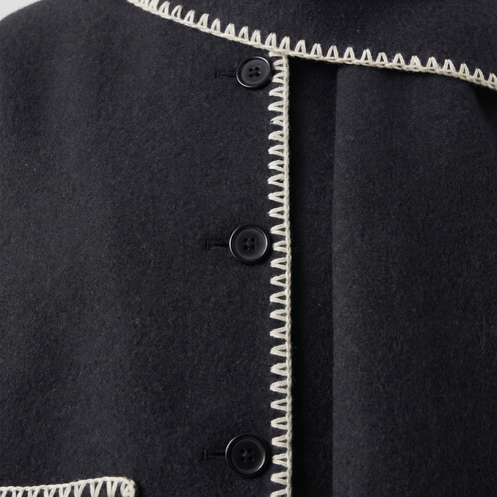 Seraphine | COAT SCARF DETAIL