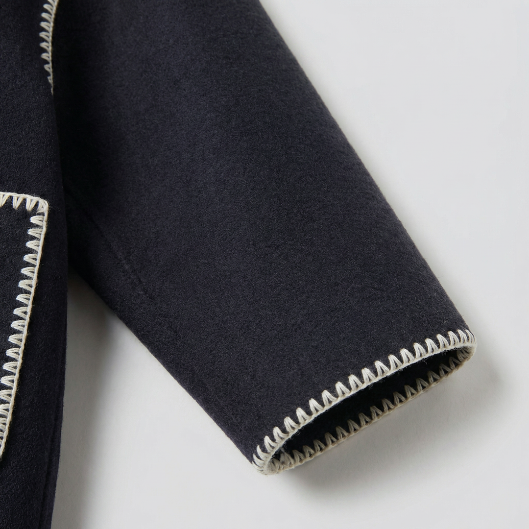 Seraphine | COAT SCARF DETAIL