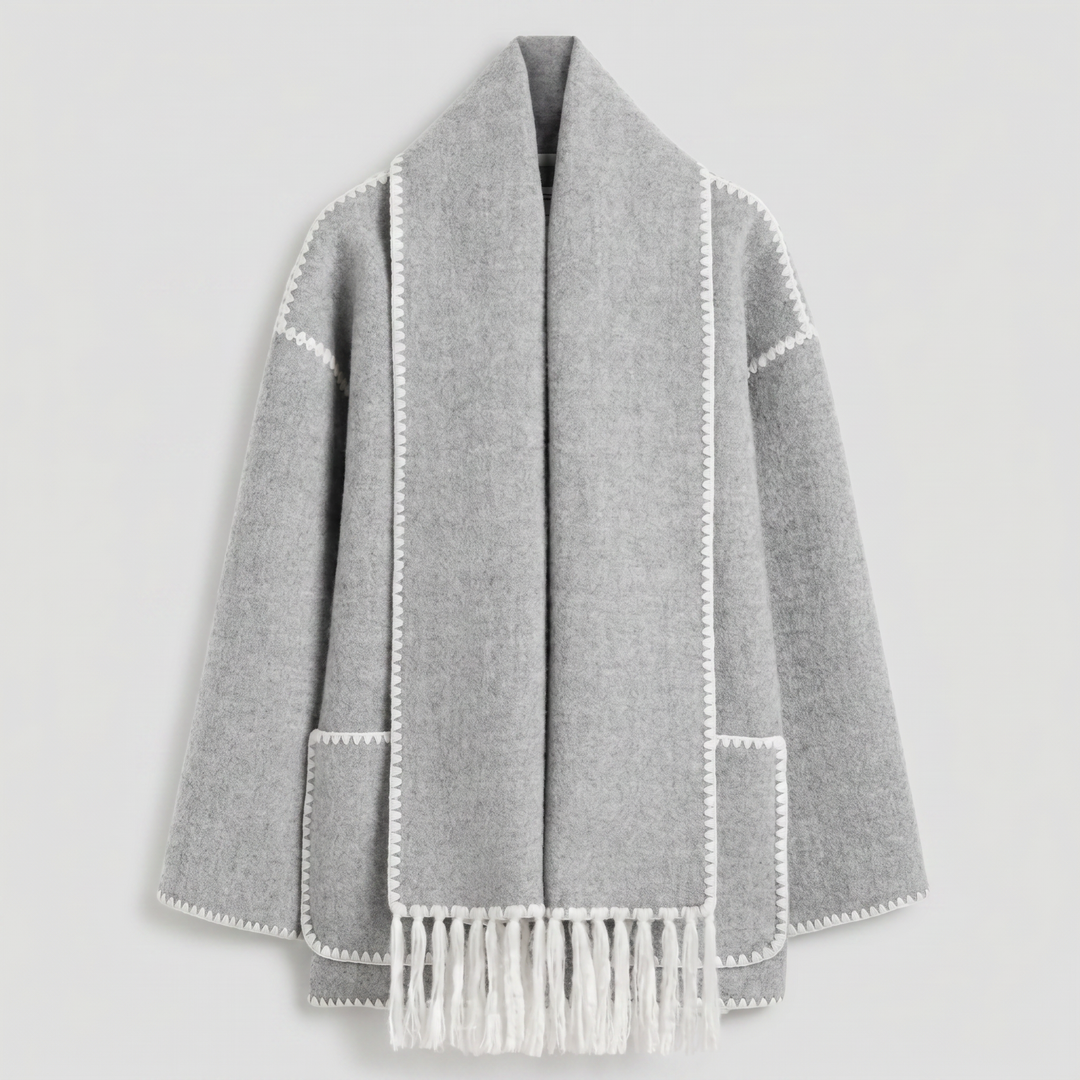 Seraphine | COAT SCARF DETAIL