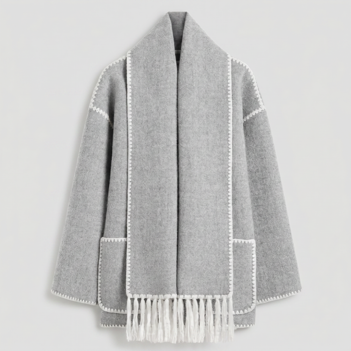 Seraphine | COAT SCARF DETAIL