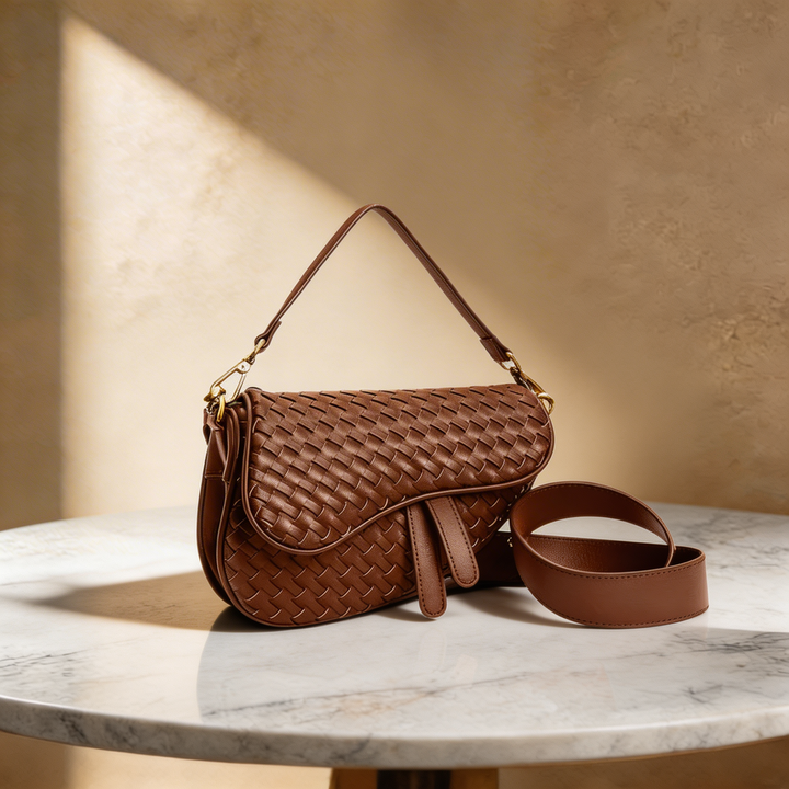 Mali | SHOULDER BAG WOVEN FLAP