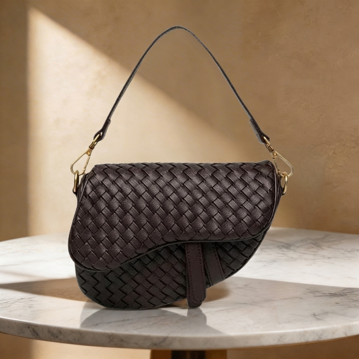 Mali | SHOULDER BAG WOVEN FLAP