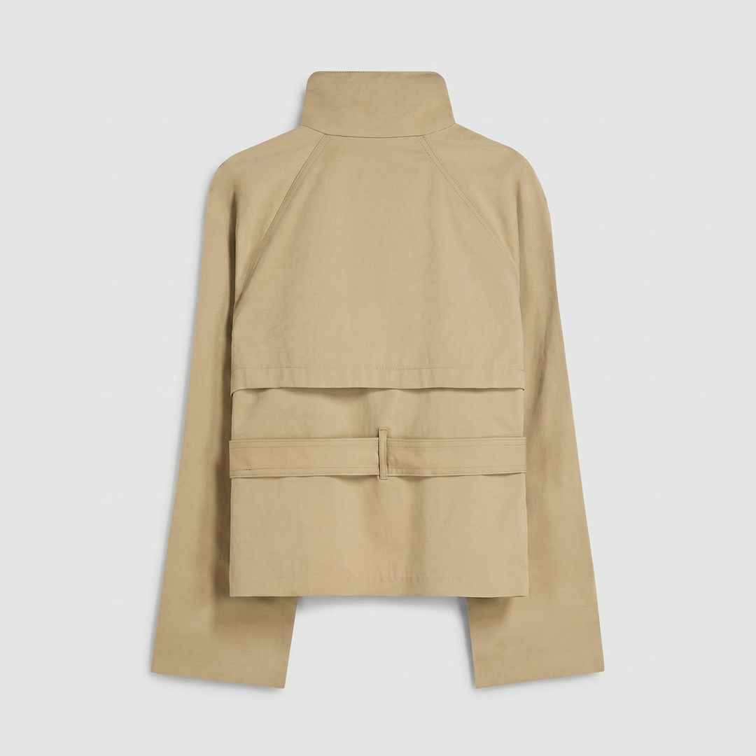 Veloria |TRENCH JACKET BELTED