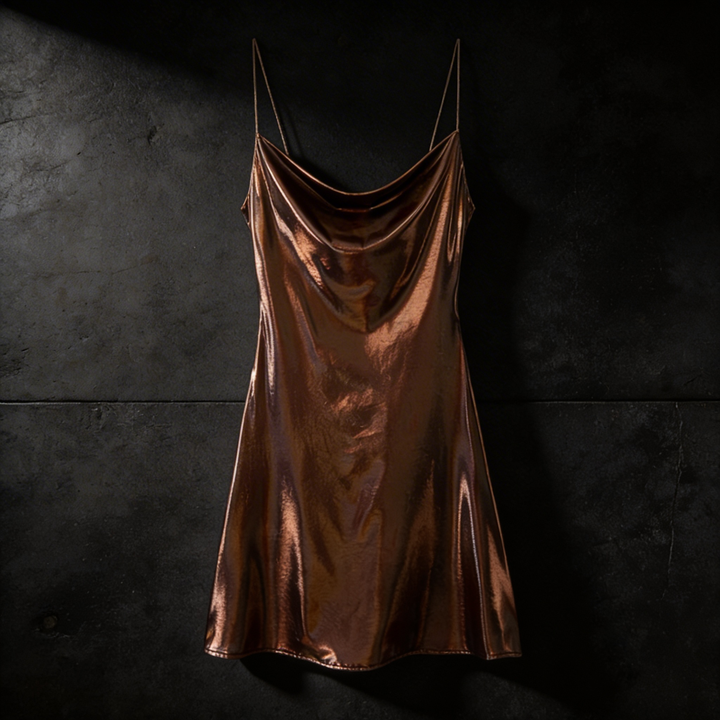 Celestique | Liquid Satin Slip Dress